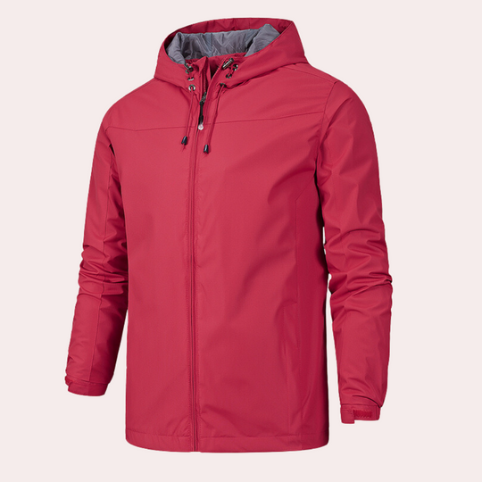 Gervais | Lightweight, Waterproof, Breathable Hooded Windbreaker Jacket