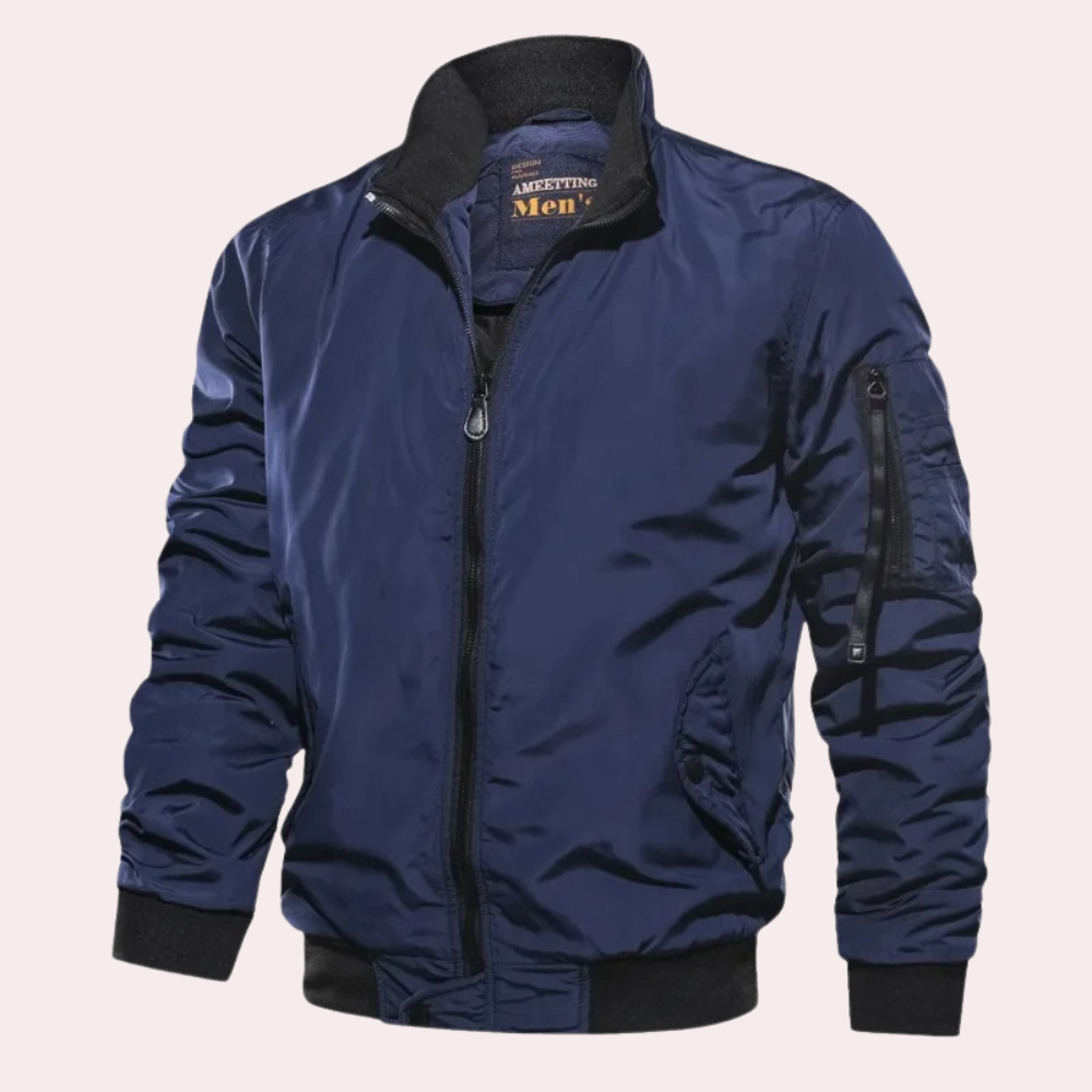 Nicolas | Trendy Windproof Bomber Jacket for Men