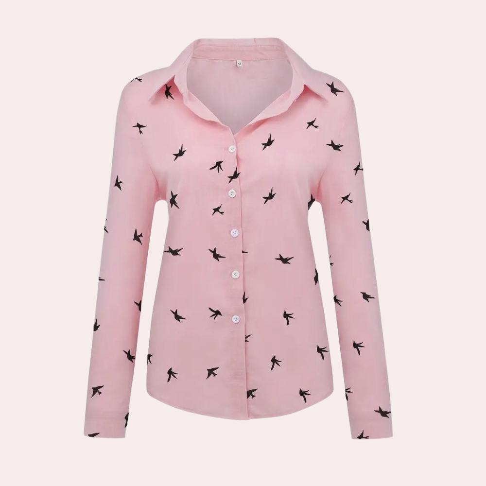Aluminium | Bequem, Stilvoll, Damen Langarmshirt