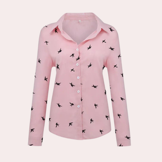 Aluminium | Bequem, Stilvoll, Damen Langarmshirt
