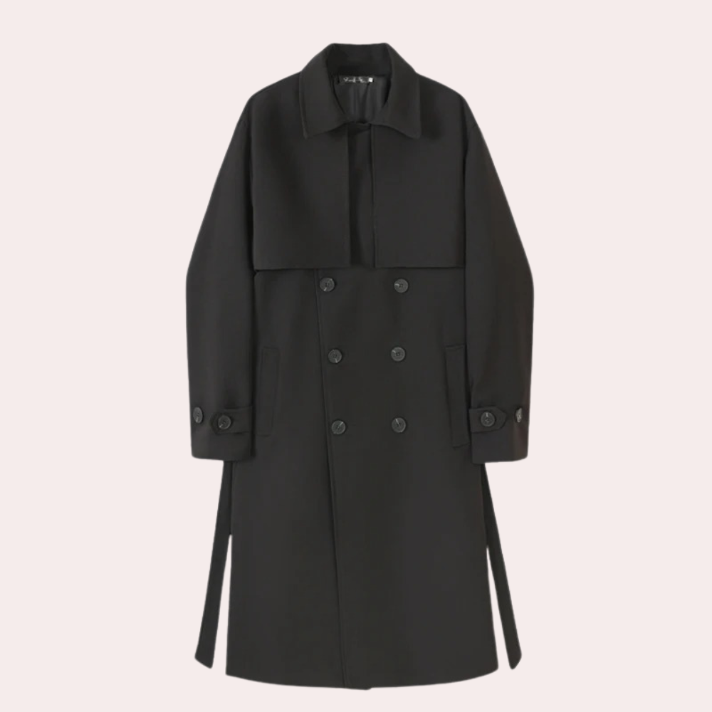 Ewald | Elegant Design, Warm, Versatile, Trench Coat for Men