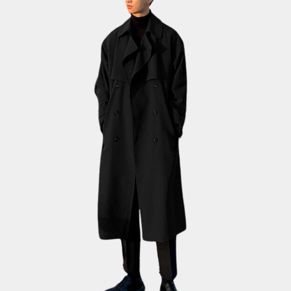 Ewald | Elegant Design, Warm, Versatile, Trench Coat for Men
