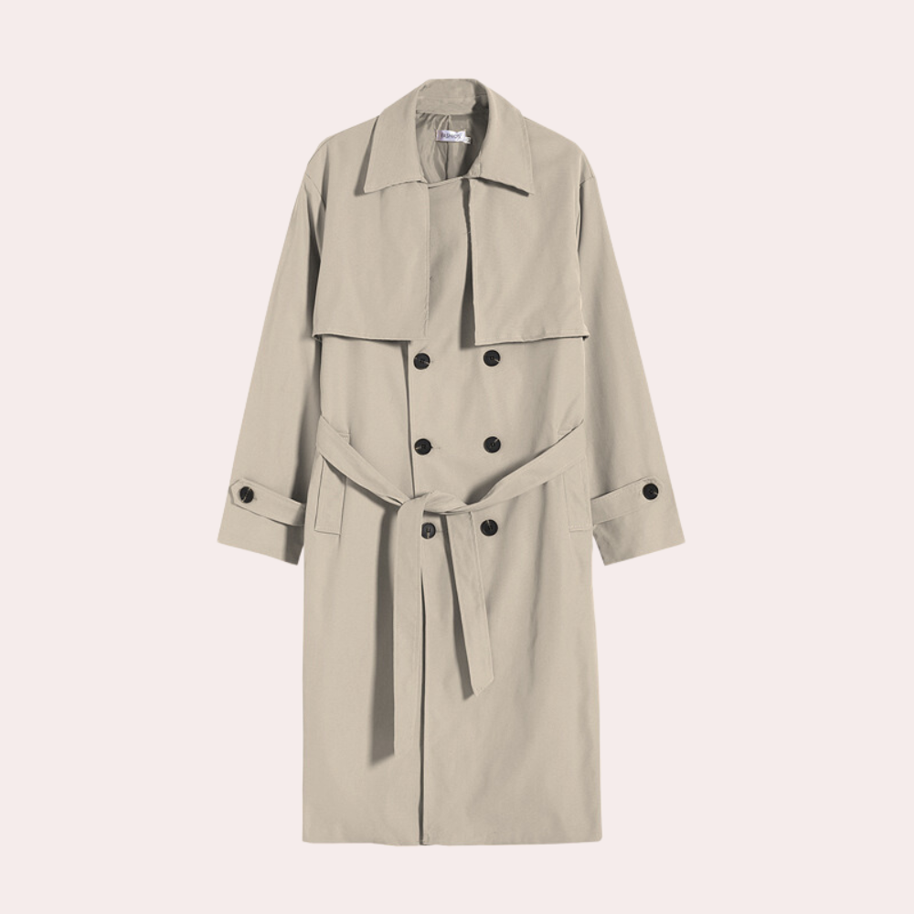 Ewald | Elegant Design, Warm, Versatile, Trench Coat for Men