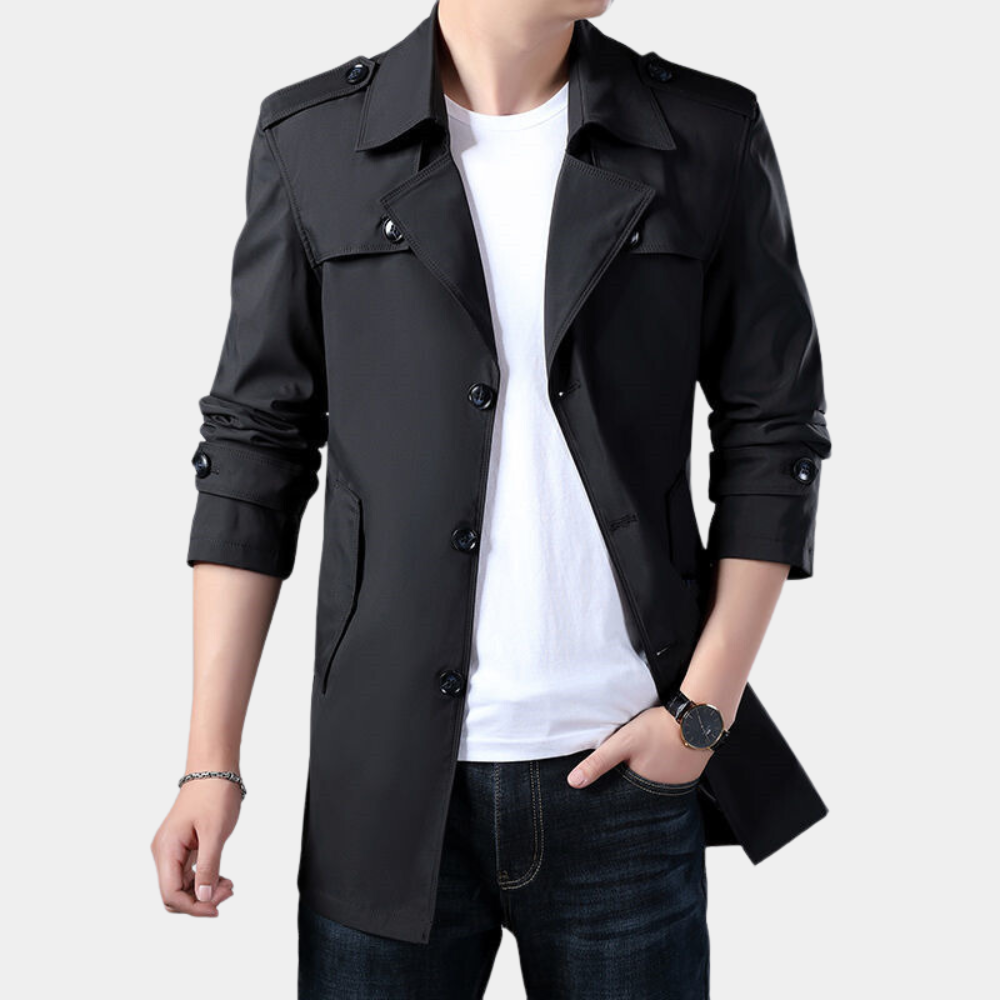 Gregorio | Timeless Style, Warmth, and Durability Trench Coat
