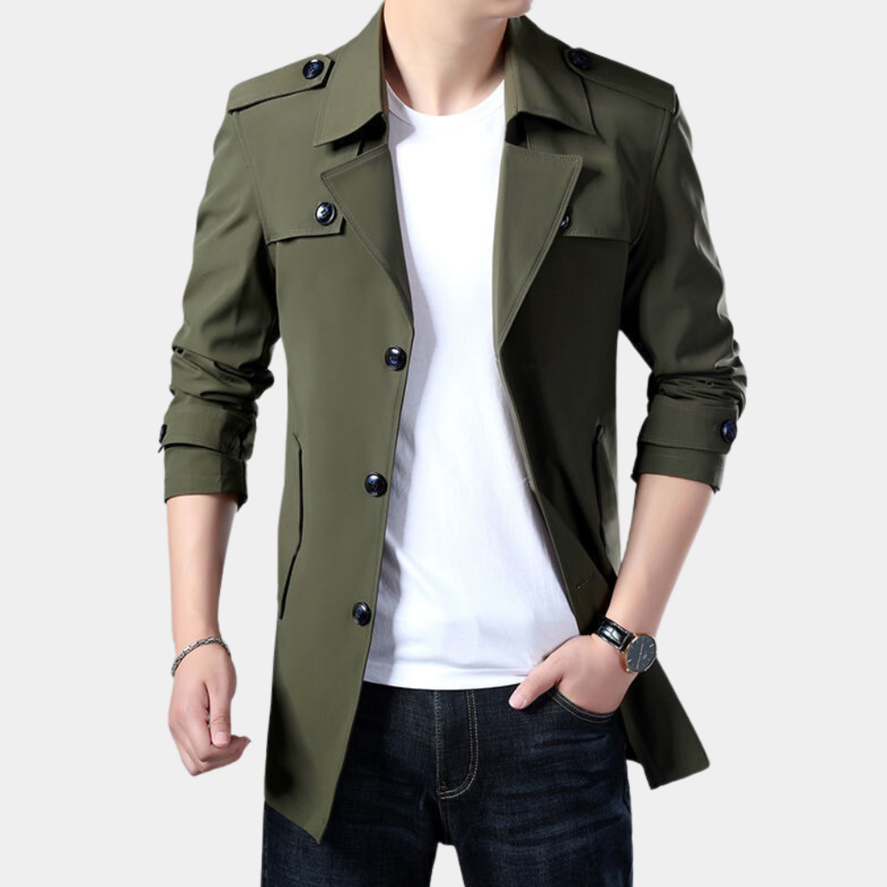 Gregorio | Timeless Style, Warmth, and Durability Trench Coat