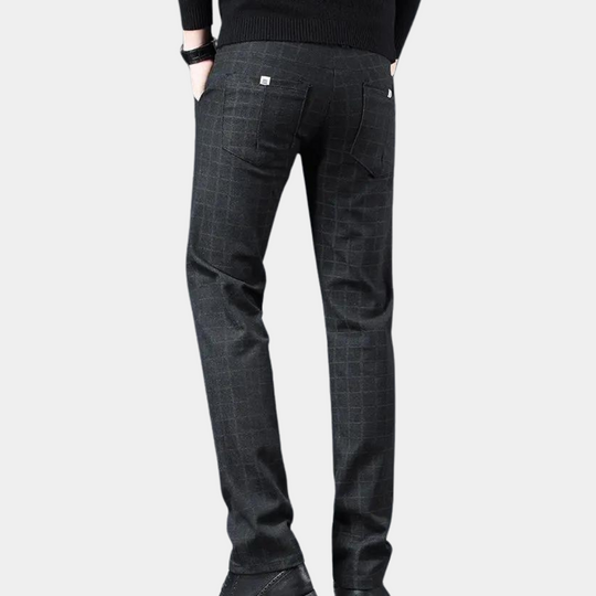 Pablo | Classic Checked Trousers for Effortless Style and Comfort