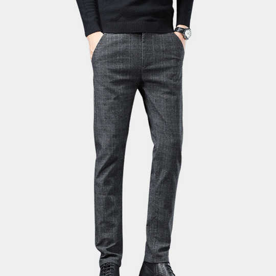 Pablo | Classic Checked Trousers for Effortless Style and Comfort