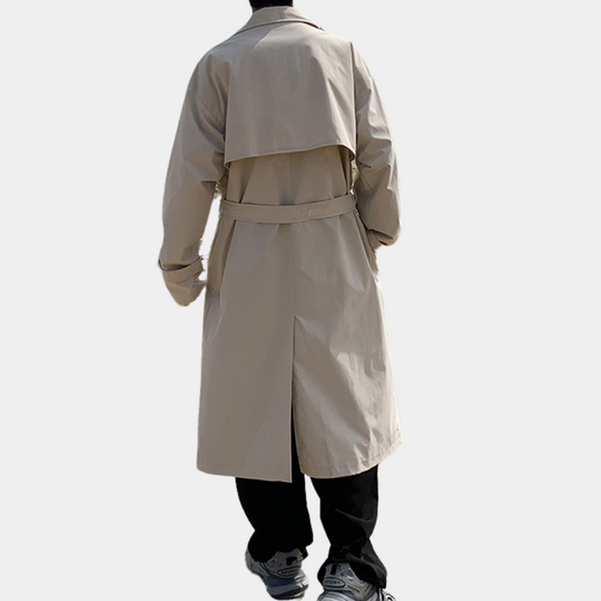 Vladimir | Stylish Long Trench Coat for Men, Versatile & Timeless