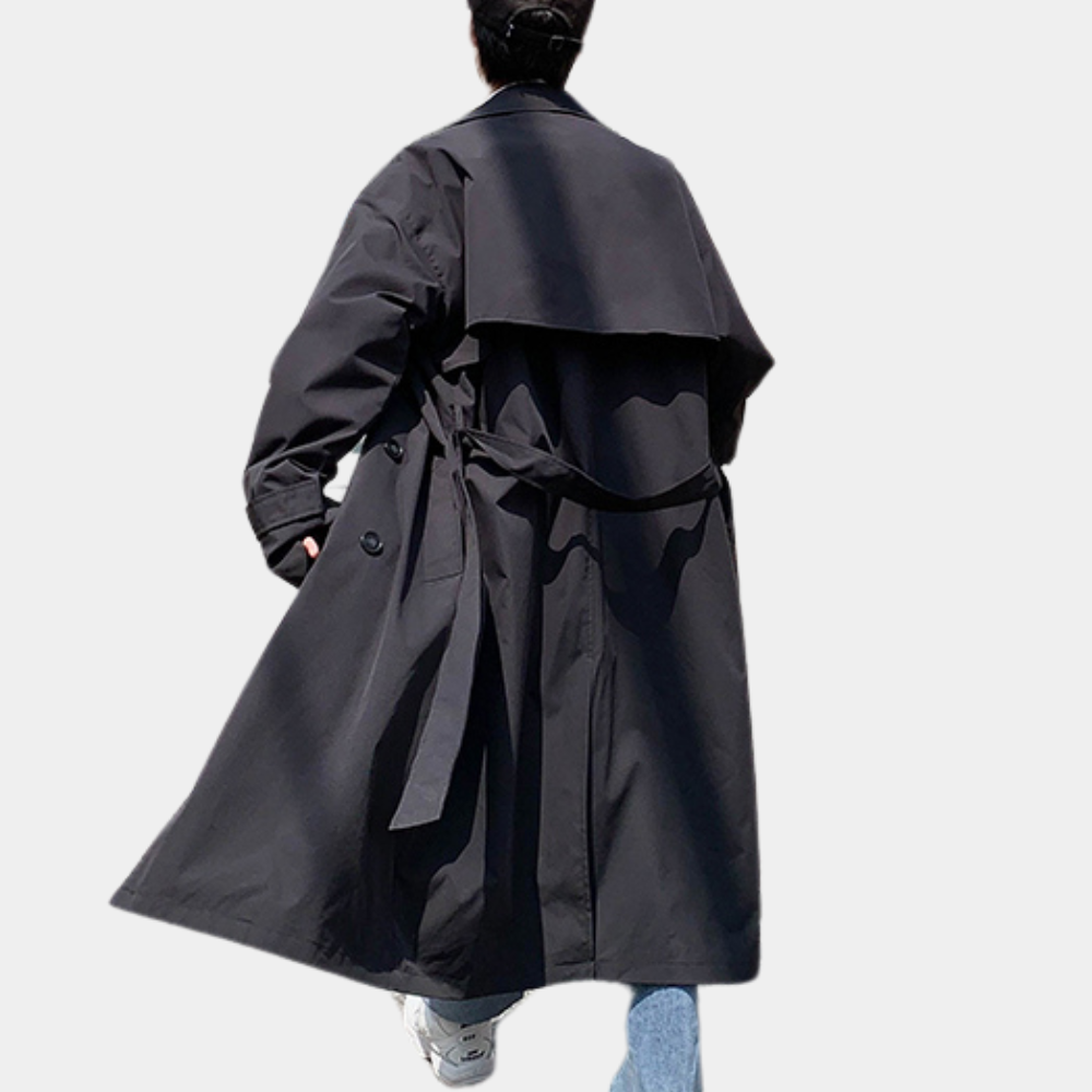Vladimir | Stilvoller langer Trenchcoat für Herren, vielseitig & zeitlos