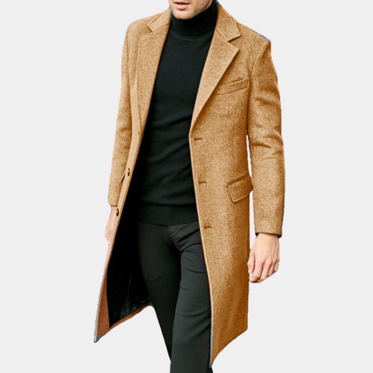 Konstantin | Zeitlose Eleganz, strapazierfähiger Stoff, perfekte Passform, Herrenmantel