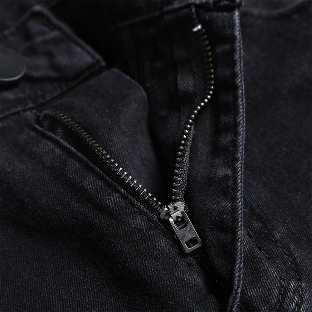 Pietro | Stylish men's jeans with unique paint design