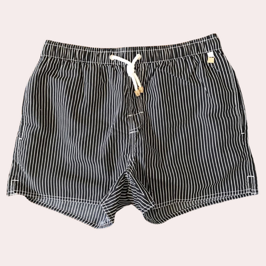 Marty | Trendy Striped Swim Shorts with Quick-Dry Fabric