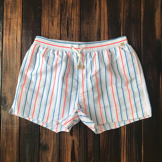Marty | Trendy Striped Swim Shorts with Quick-Dry Fabric
