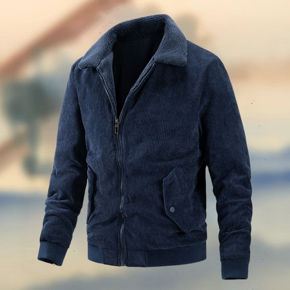 Knicks | Stylische Cordjacke für ultimativen Komfort und Wärme