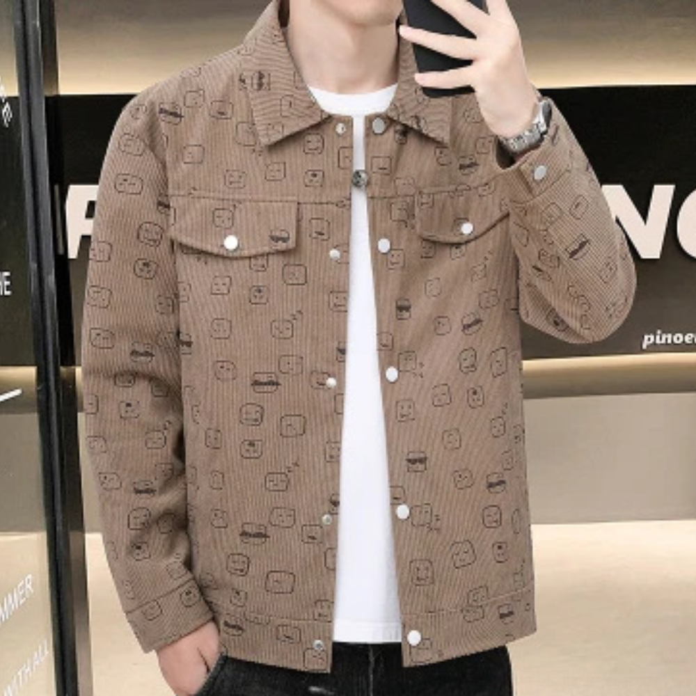 John | Trendige Cordjacke für Komfort und Stil