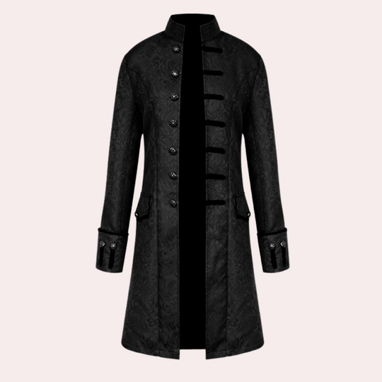Yiannis | Regal langer Mantel für Herren