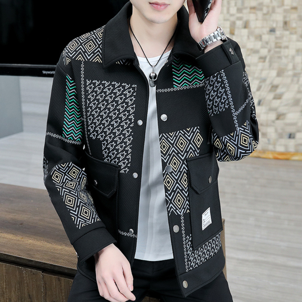 Simeon | Herrenjacke mit stylischen Klappentaschen