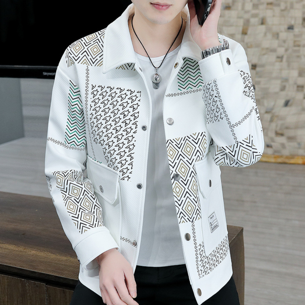 Simeon | Herrenjacke mit stylischen Klappentaschen