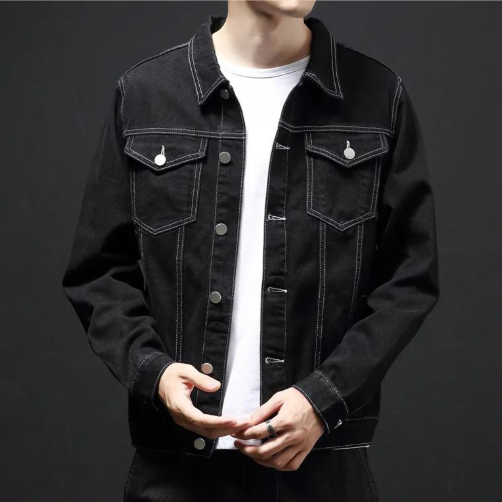 Darcio | Stylische Denim-Winterjacke für Männer