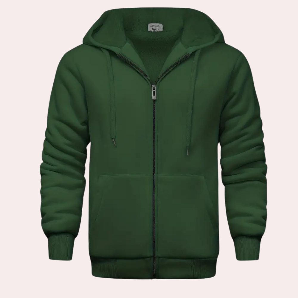 Kelemen | Herren Zip-Hoodie für ultimativen Komfort und Stil
