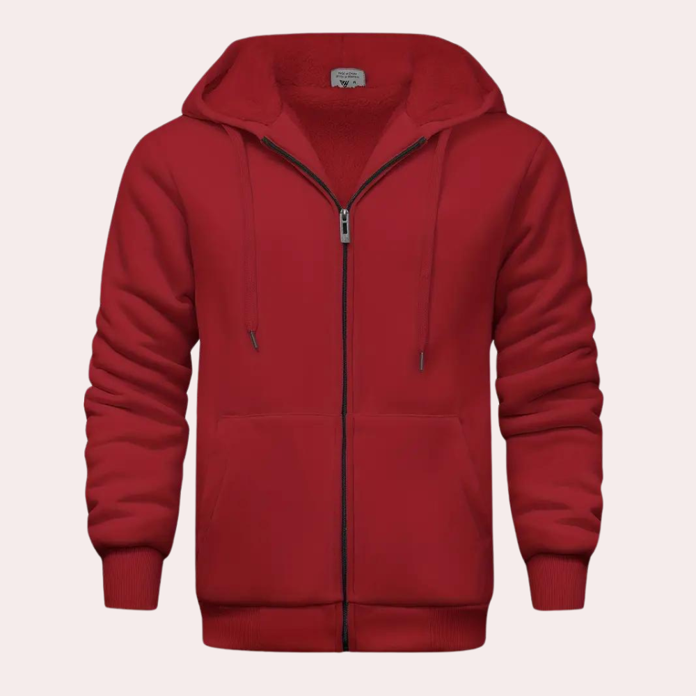 Kelemen | Herren Zip-Hoodie für ultimativen Komfort und Stil