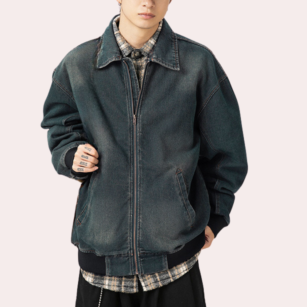 Albin | Trendige Herren-Denimjacke mit Komfort und Haltbarkeit
