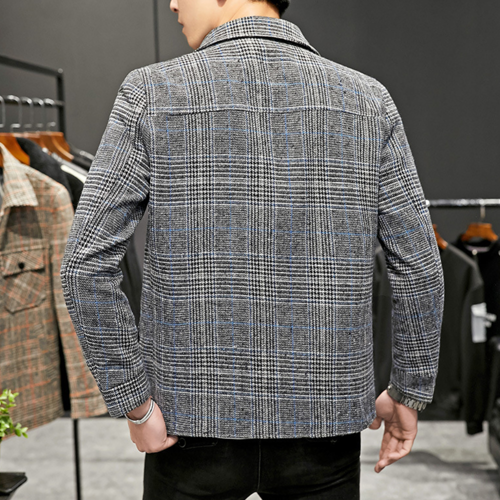 Tal | Stylische Karojacke, Perfekte Passform für Männer
