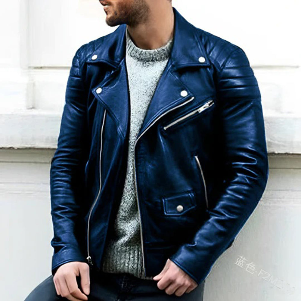 Cruz | Stylische Leder-Bikerjacke für ultimativen Komfort und Haltbarkeit