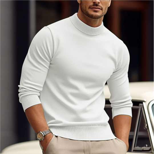 Caden - Men's Cotton Blend Sweater Relaxed Fit Casual Wear 3