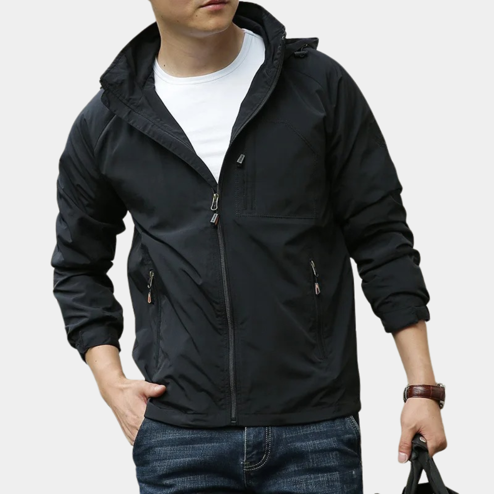 Herz | Leichte Herren-Cargo-Jacke für Sommerabenteuer