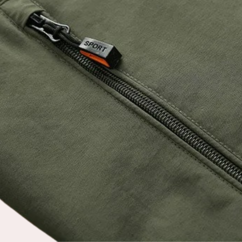 Herz | Leichte Herren-Cargo-Jacke für Sommerabenteuer
