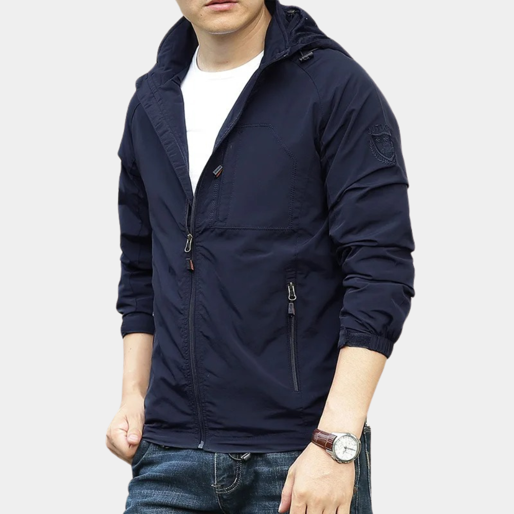 Herz | Leichte Herren-Cargo-Jacke für Sommerabenteuer