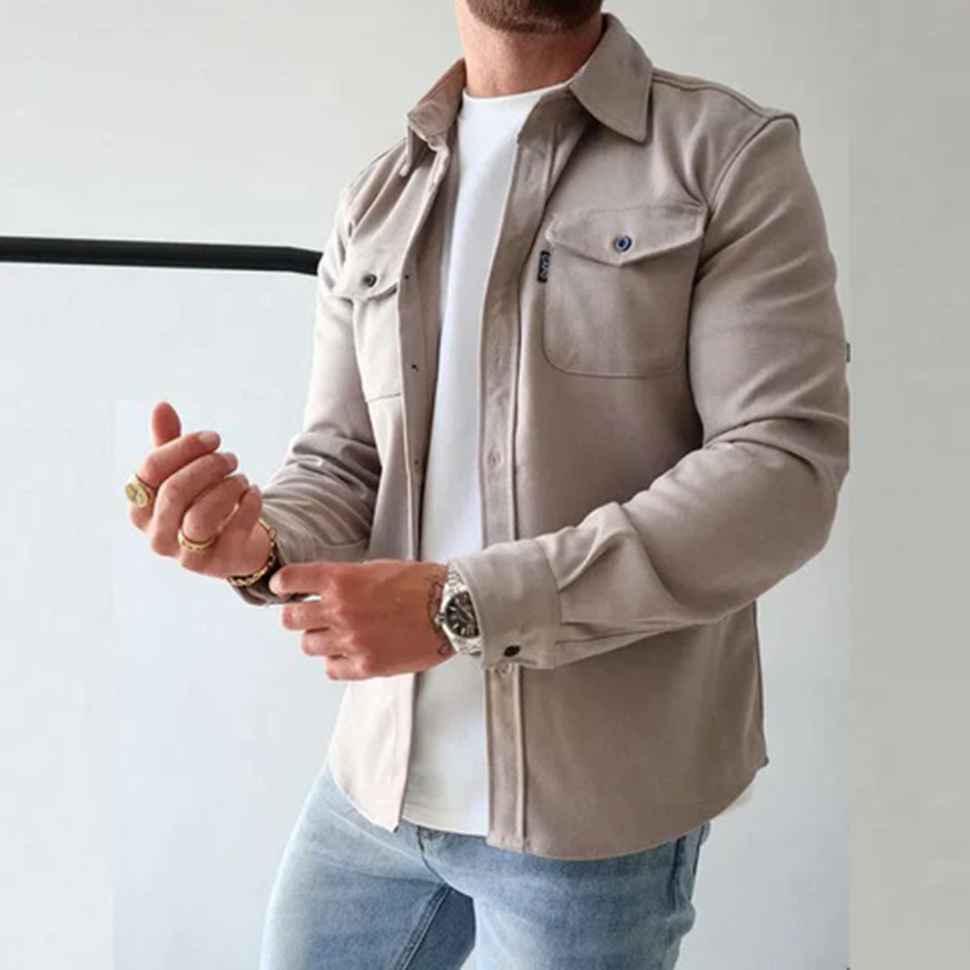 Eryx | Trendiges Langarmhemd für Komfort und Stil