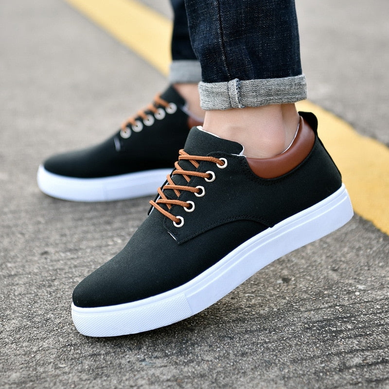 Dante - Men's Canvas Sneakers Comfortable Durable Versatile Style 0