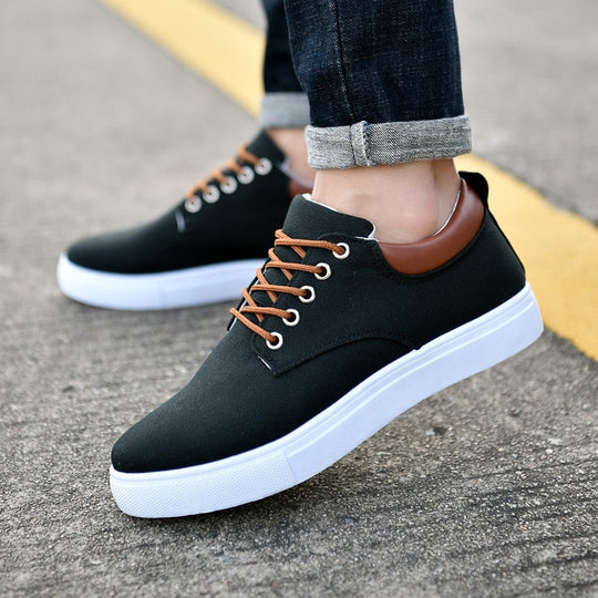 Dante - Men's Canvas Sneakers Comfortable Durable Versatile Style 0