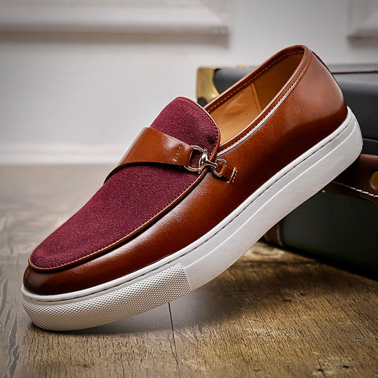 Emric | Stylish Leather Loafers for Ultimate Comfort