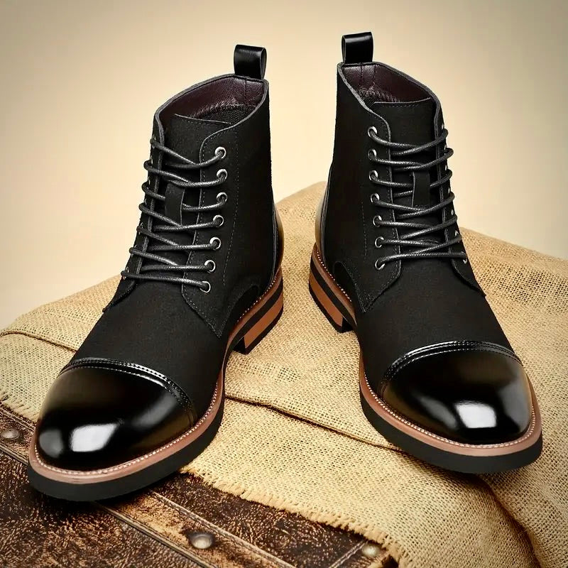Blaze | Premium Oxford Leather Boots for Comfort and Style
