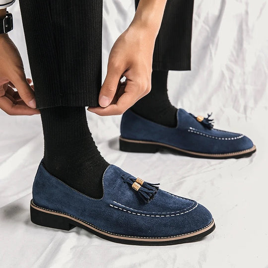 Daxton | Zeitloser Komfort und Stil in Wildleder Slippern