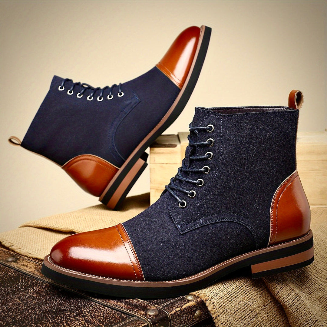 Blaze | Premium Oxford Leather Boots for Comfort and Style