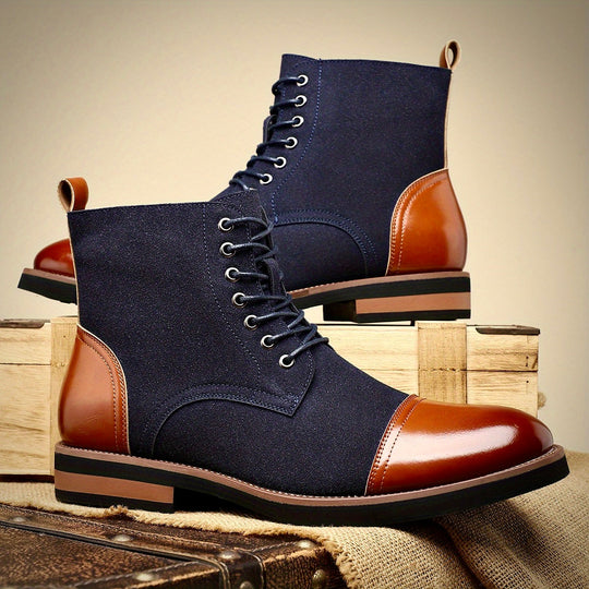 Blaze | Premium Oxford Leather Boots for Comfort and Style