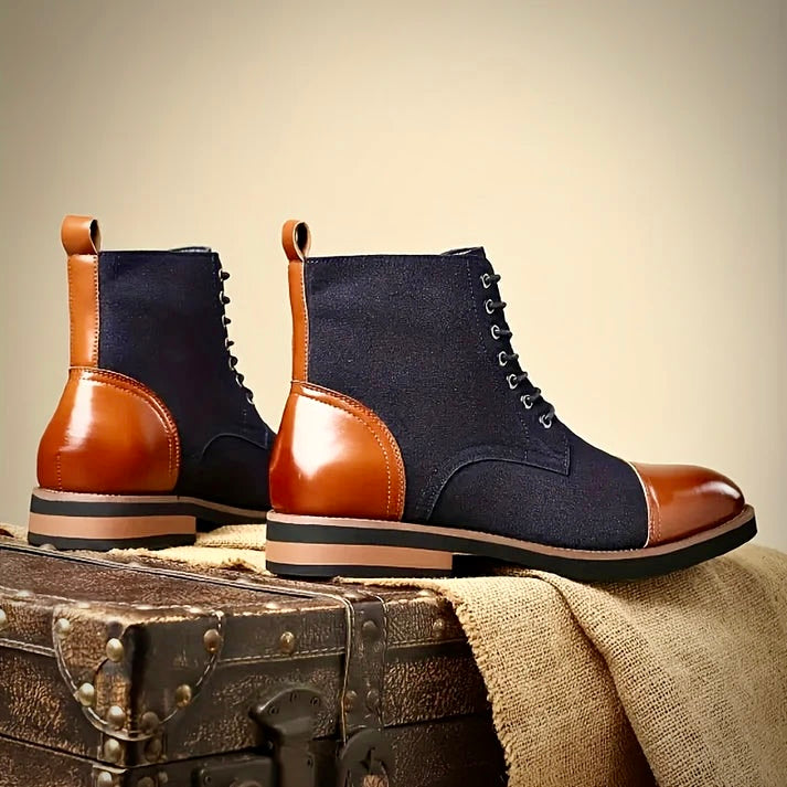 Blaze | Premium Oxford Leather Boots for Comfort and Style
