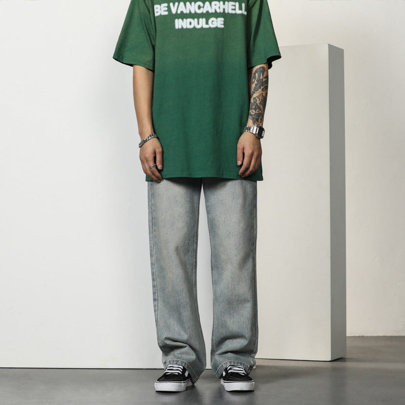 Gavin - Men's Bootcut Jeans High Waist Casual Fit Denim 2