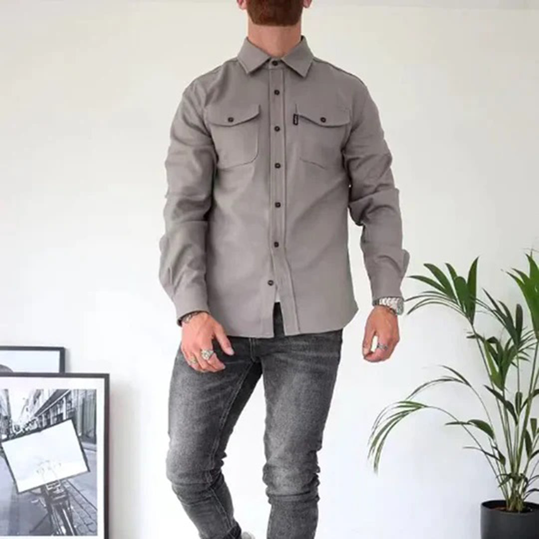 Eryx | Trendiges Langarmhemd für Komfort und Stil