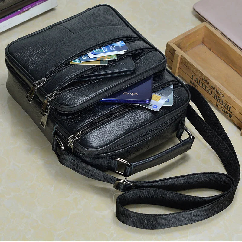 Knox | Stylische mittelgroße Reisetasche aus echtem Leder