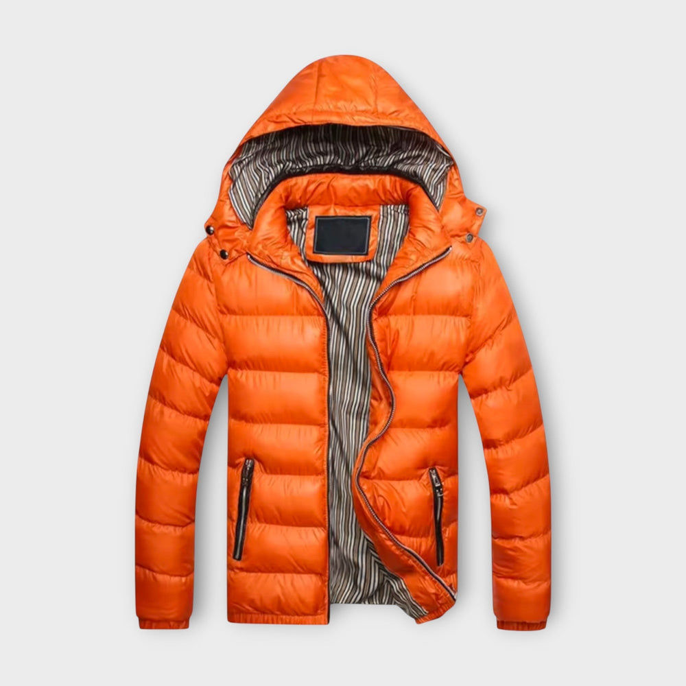 Hugo | Herren Thermo Kapuzen-Steppjacke für ultimative Wärme