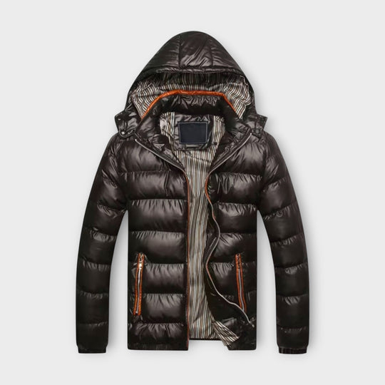 Hugo | Herren Thermo Kapuzen-Steppjacke für ultimative Wärme