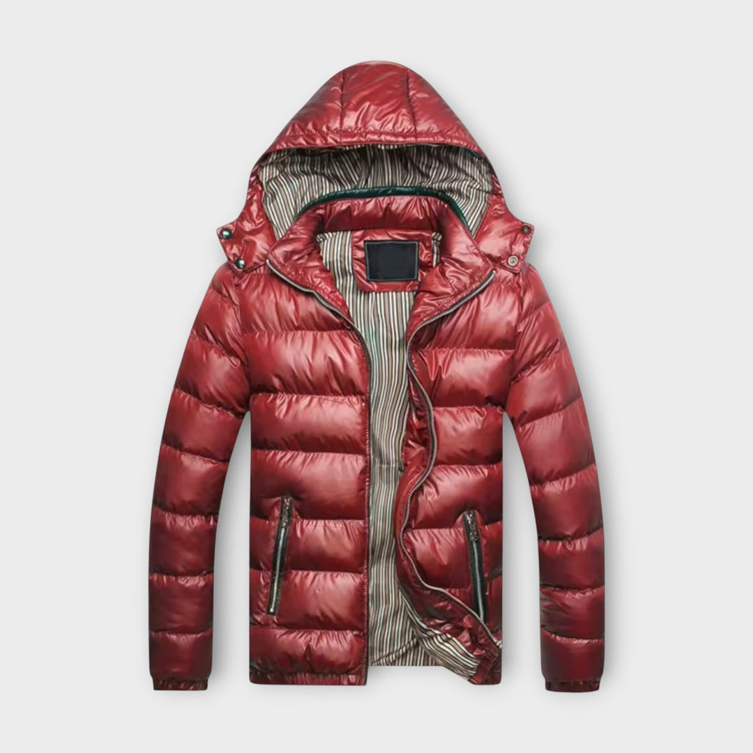 Hugo | Herren Thermo Kapuzen-Steppjacke für ultimative Wärme