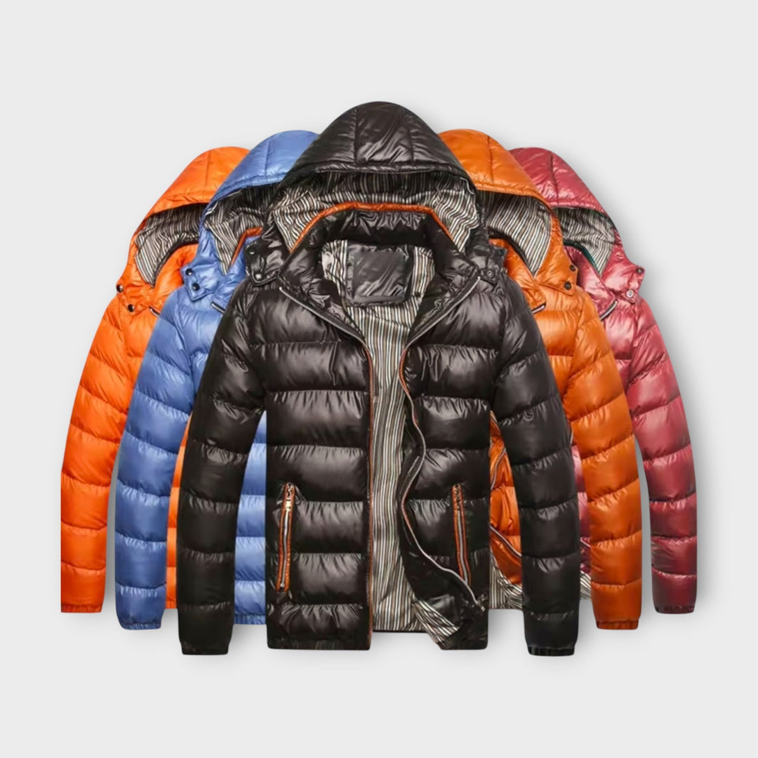 Hugo | Herren Thermo Kapuzen-Steppjacke für ultimative Wärme