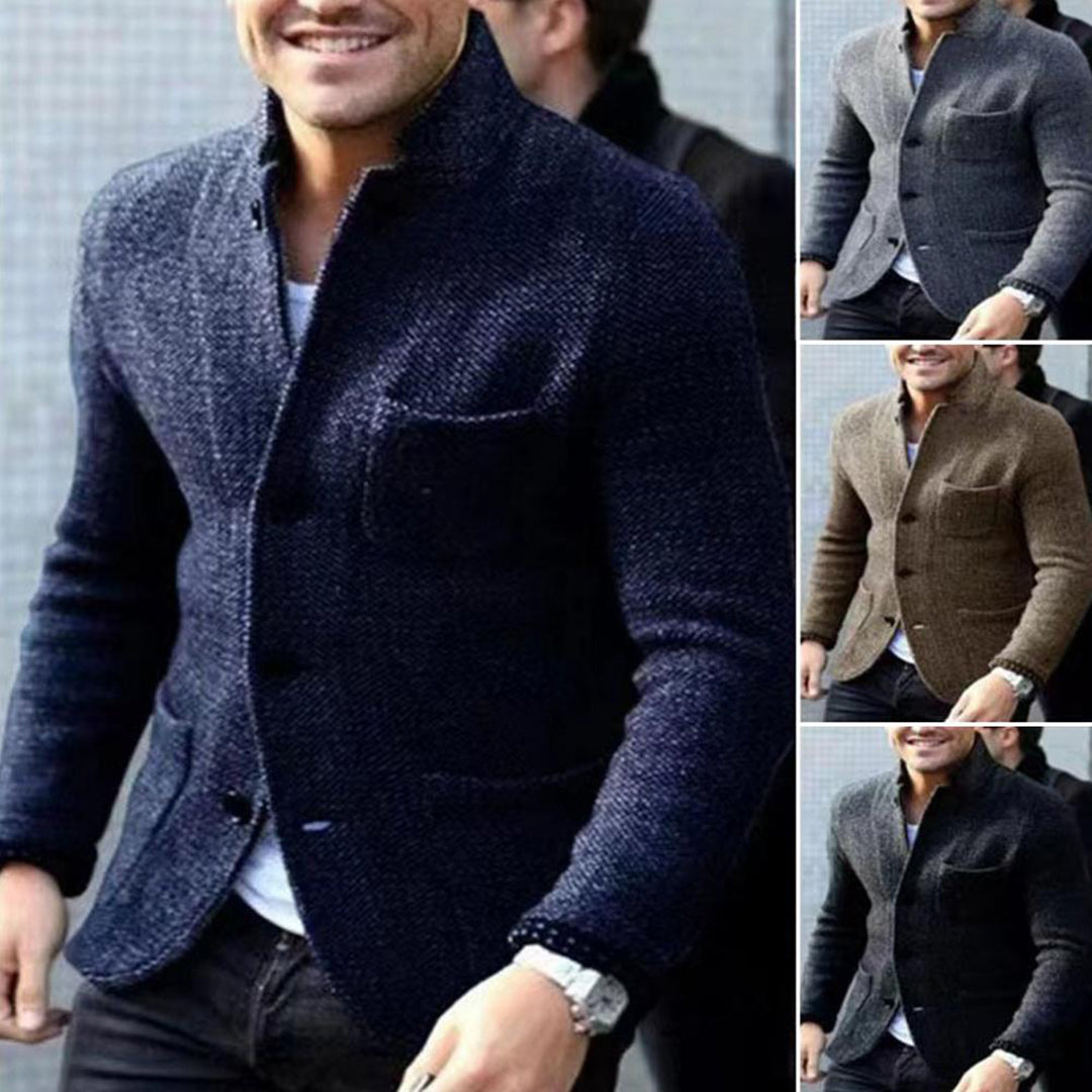 Jaxon | Stilvoller gestrickter Cardigan mit funktionalen Knöpfen