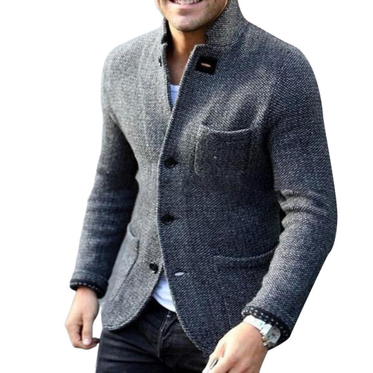 Jaxon | Stilvoller gestrickter Cardigan mit funktionalen Knöpfen